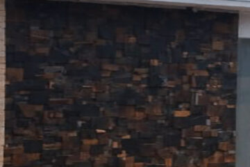 Paginação em Pedra Ferro Jd Recanto Verde Birigui-SP (Baiano Azulejista)